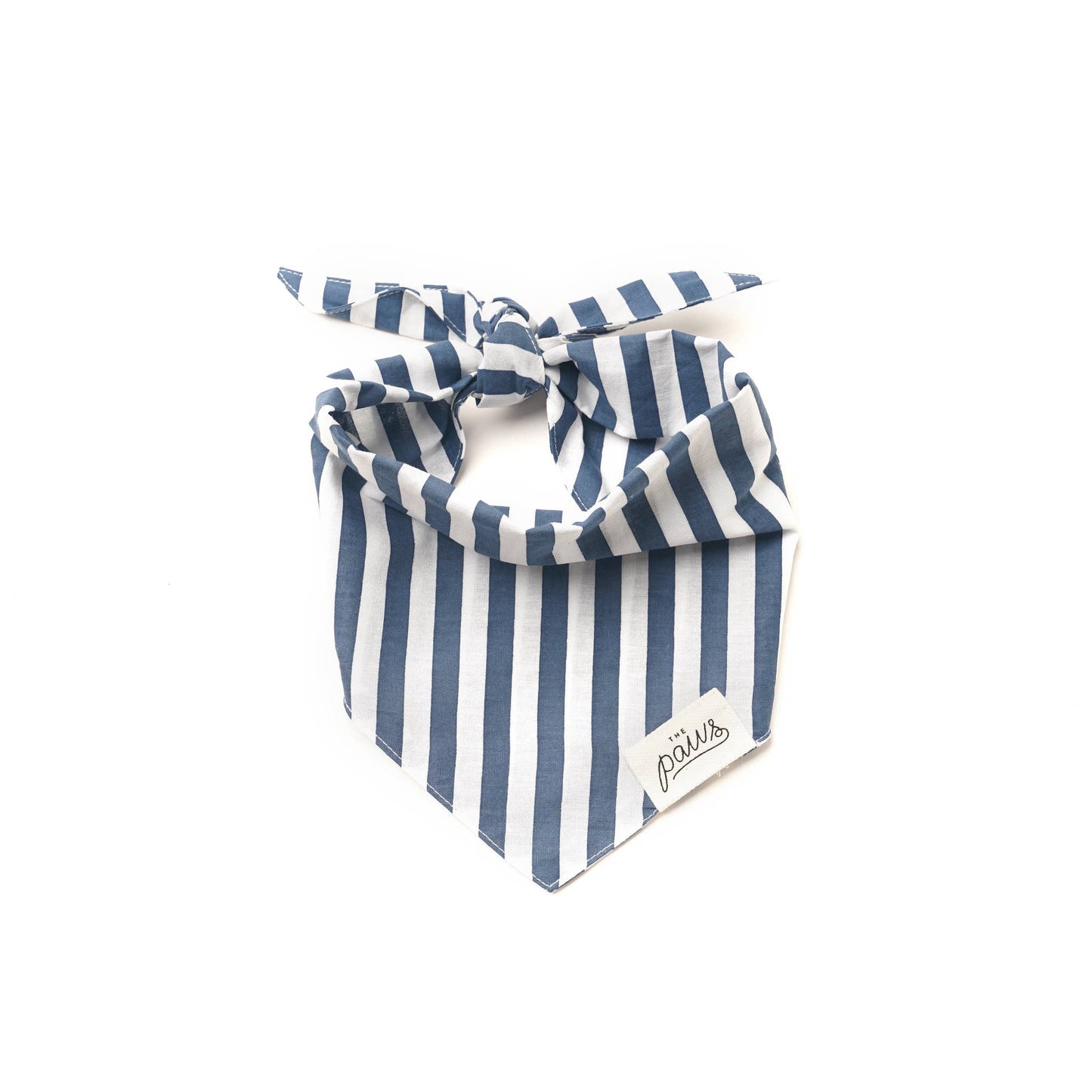 Le Bandana - Rayé Bleu et Blanc