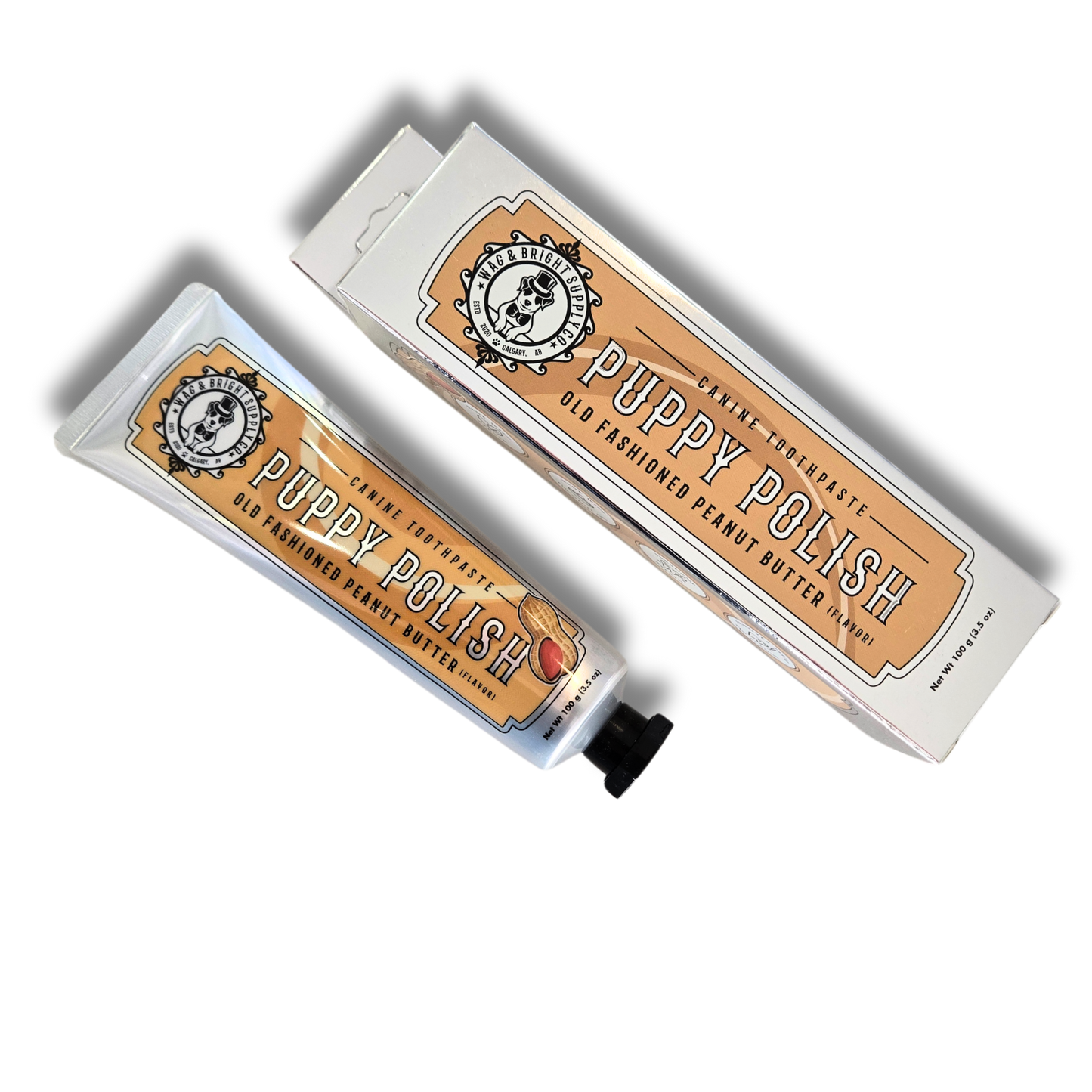 Dentifrice pour chiots - Beurre de cacahuète à l'ancienne