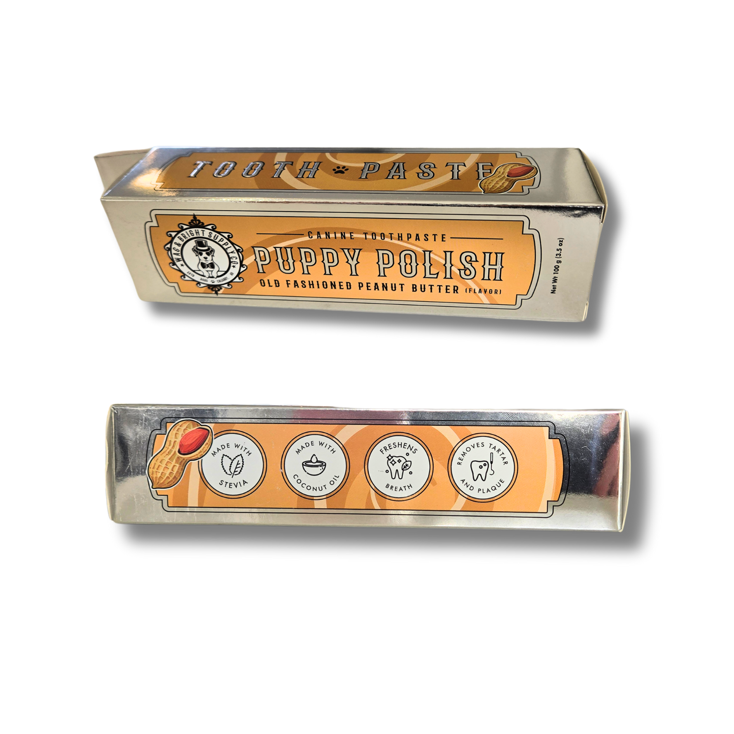 Dentifrice pour chiots - Beurre de cacahuète à l'ancienne