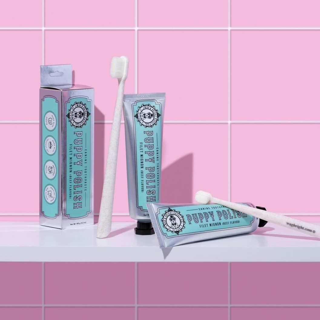 Dentifrice pour chiots - Beurre de cacahuète à l'ancienne
