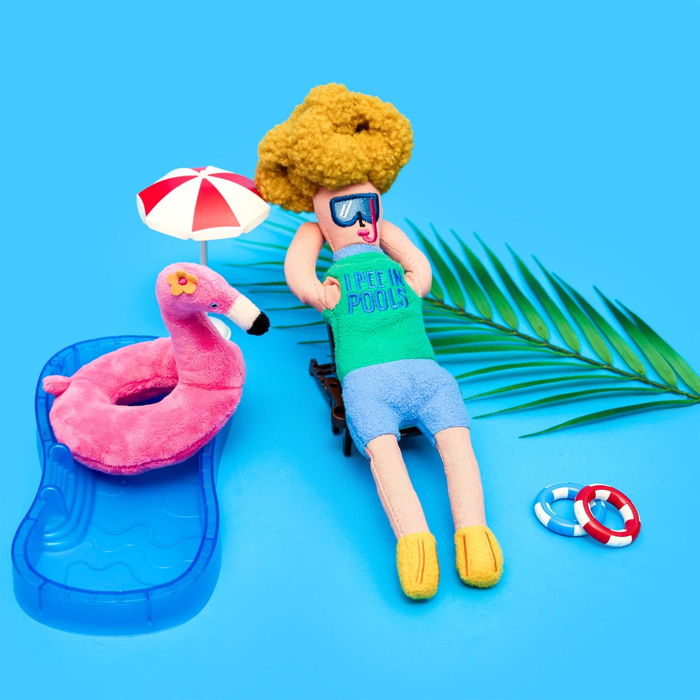 Jouet de pistage pour nez de flamant rose Hooman