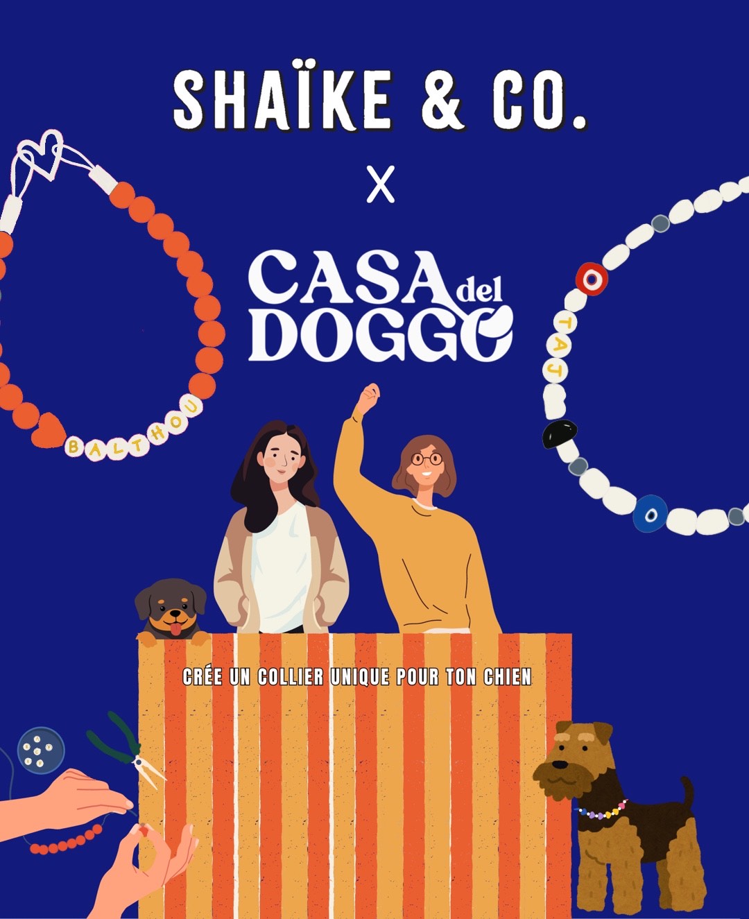 Atelier Personnalisation de colliers - Shaïke and Co