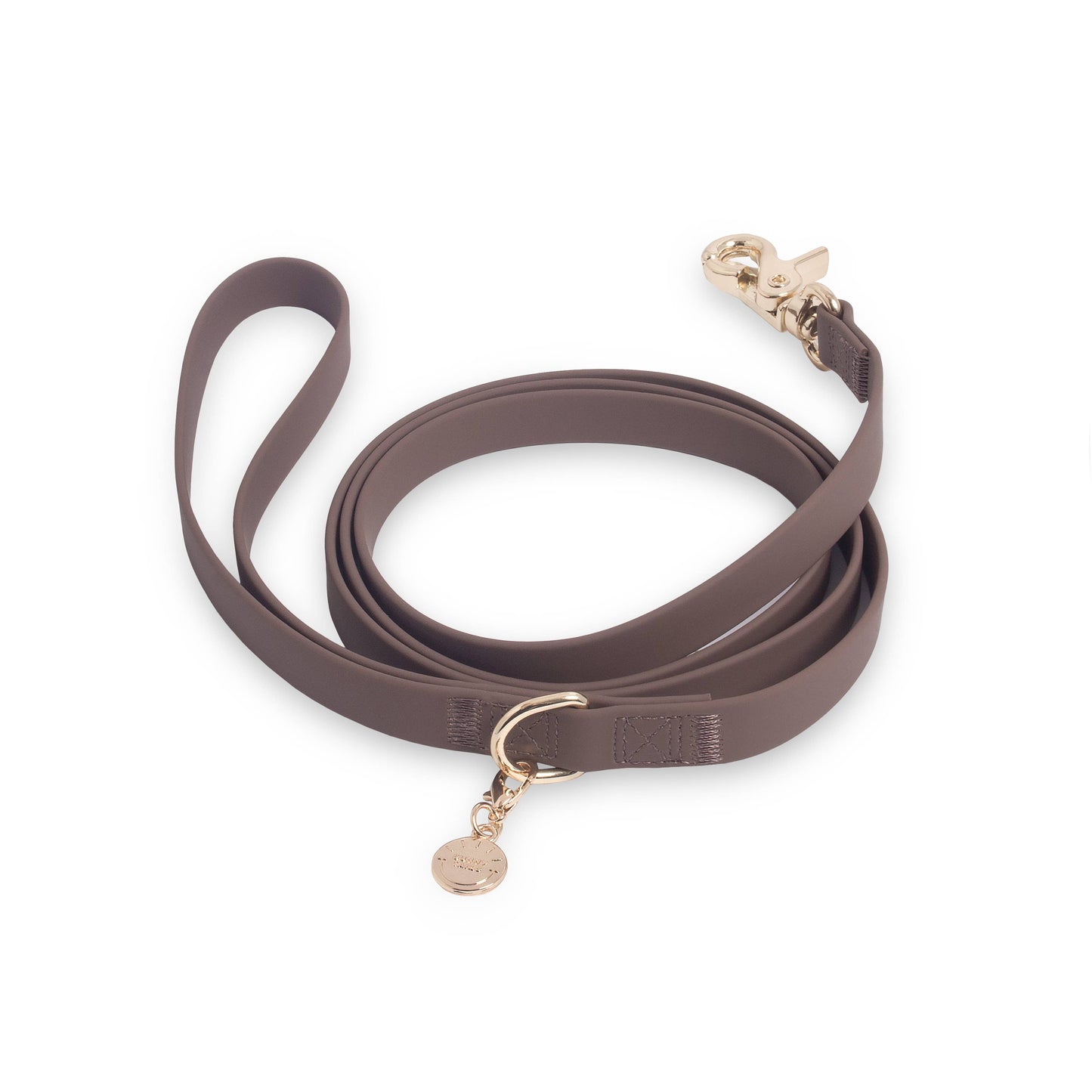 La Laisse imperméable pour chien Espresso Brown