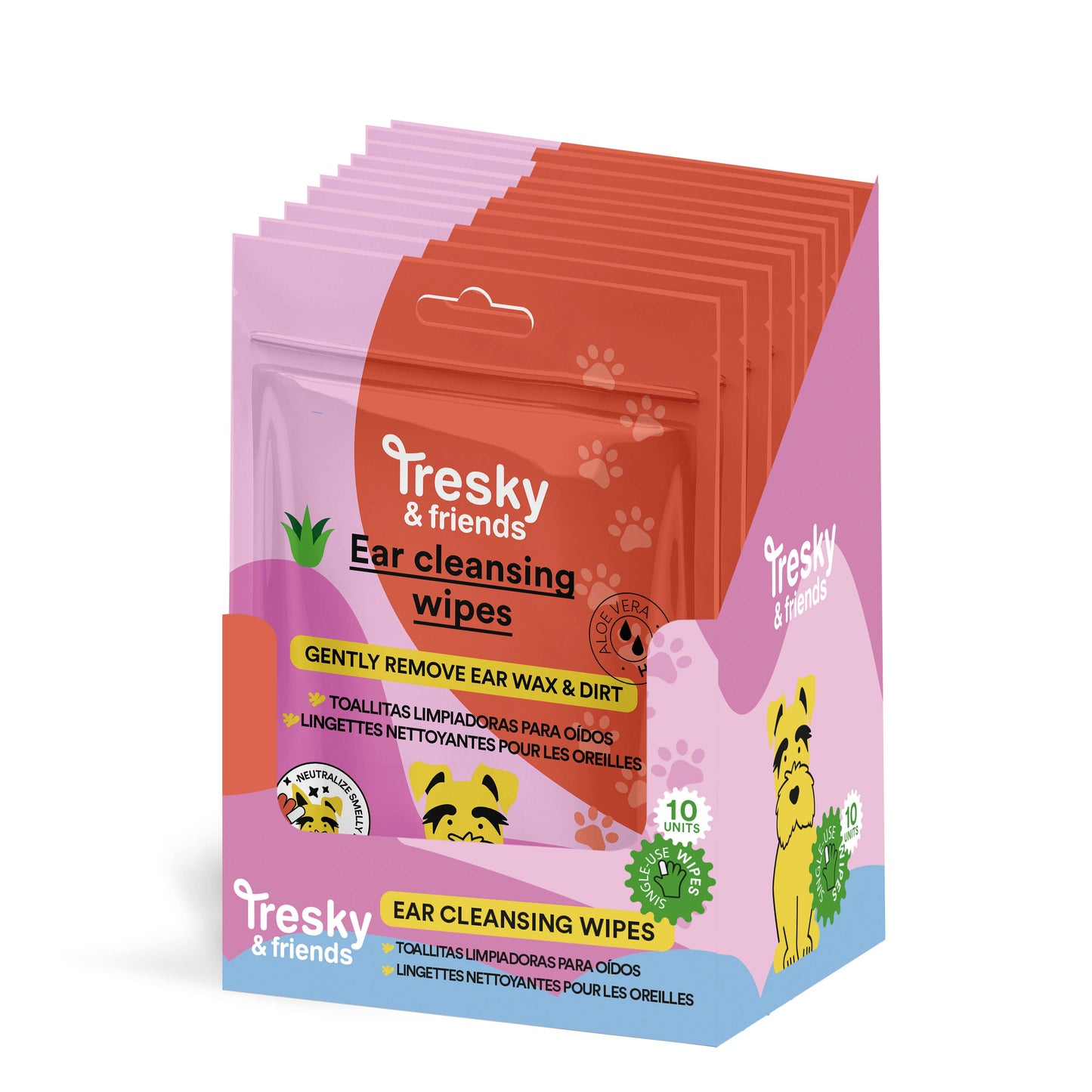 Les lingettes nettoyantes oreilles