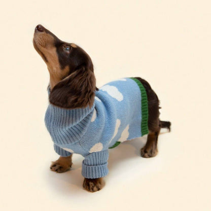 Le Pull - CLOUDS chien hot dog