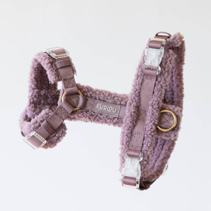 Le Harnais en fourrure Violet