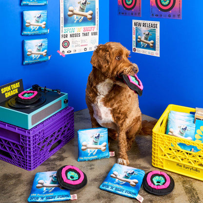 Le Jouet d’odorat en vinyle pour chien