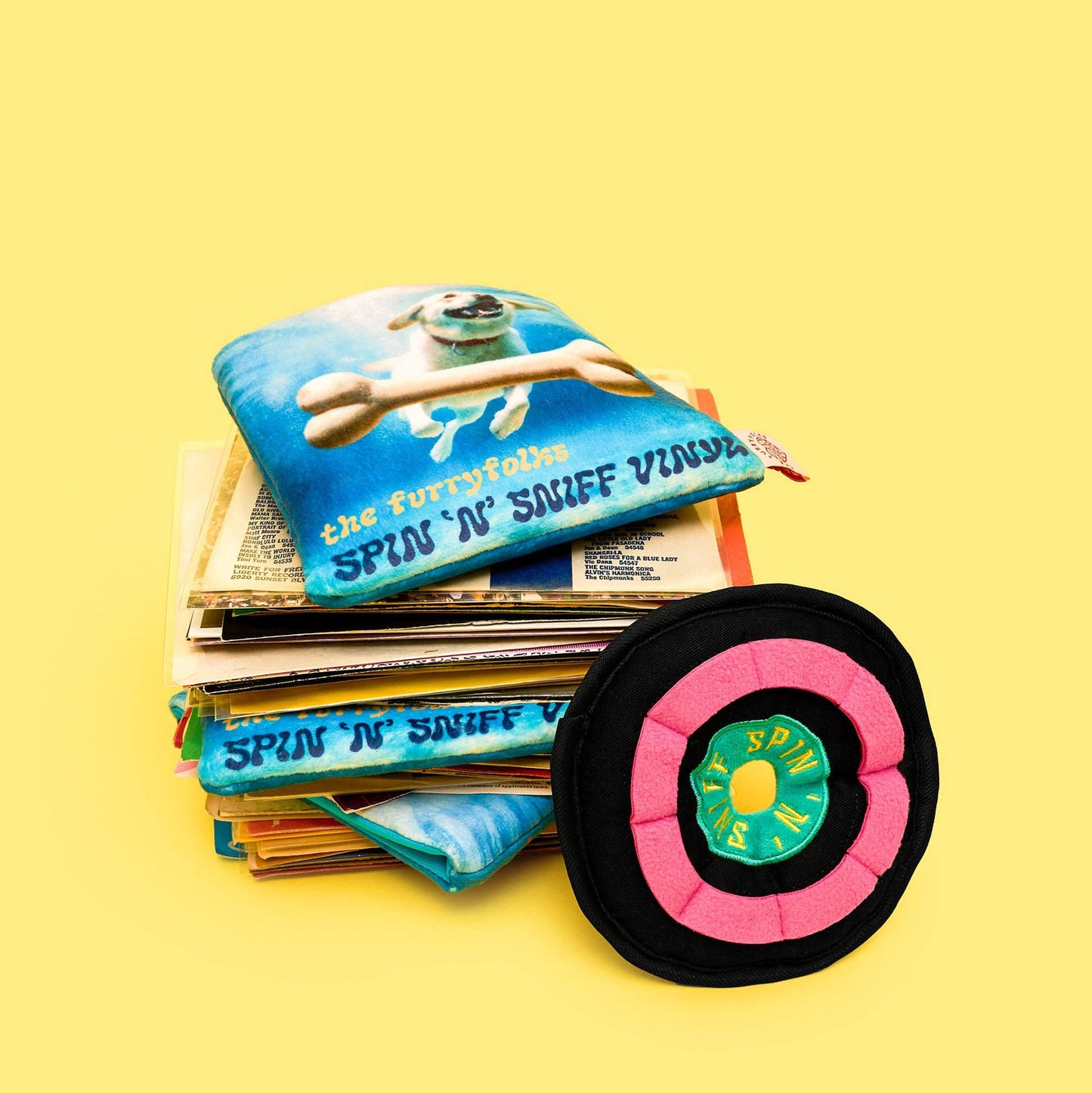 Le Jouet d’odorat en vinyle pour chien