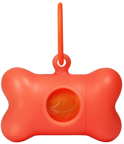 Distributeur de Sac à Caca - Orange