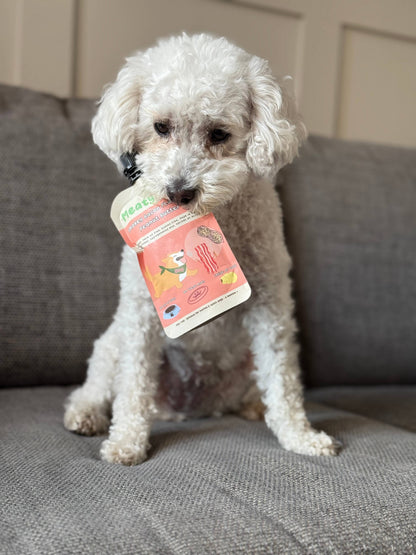 Sachet de beurre de cacahuète Smokey Bacon pour chiens 113g 4oz