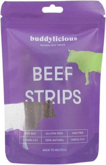 Les Friandises pour chiens en lamelles de bœuf 100 % naturelles