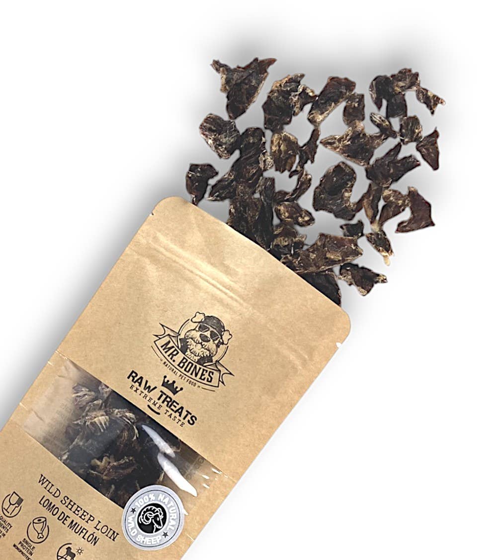 Filet de mouflon Raw Treats - Snack naturel pour chiens et chats