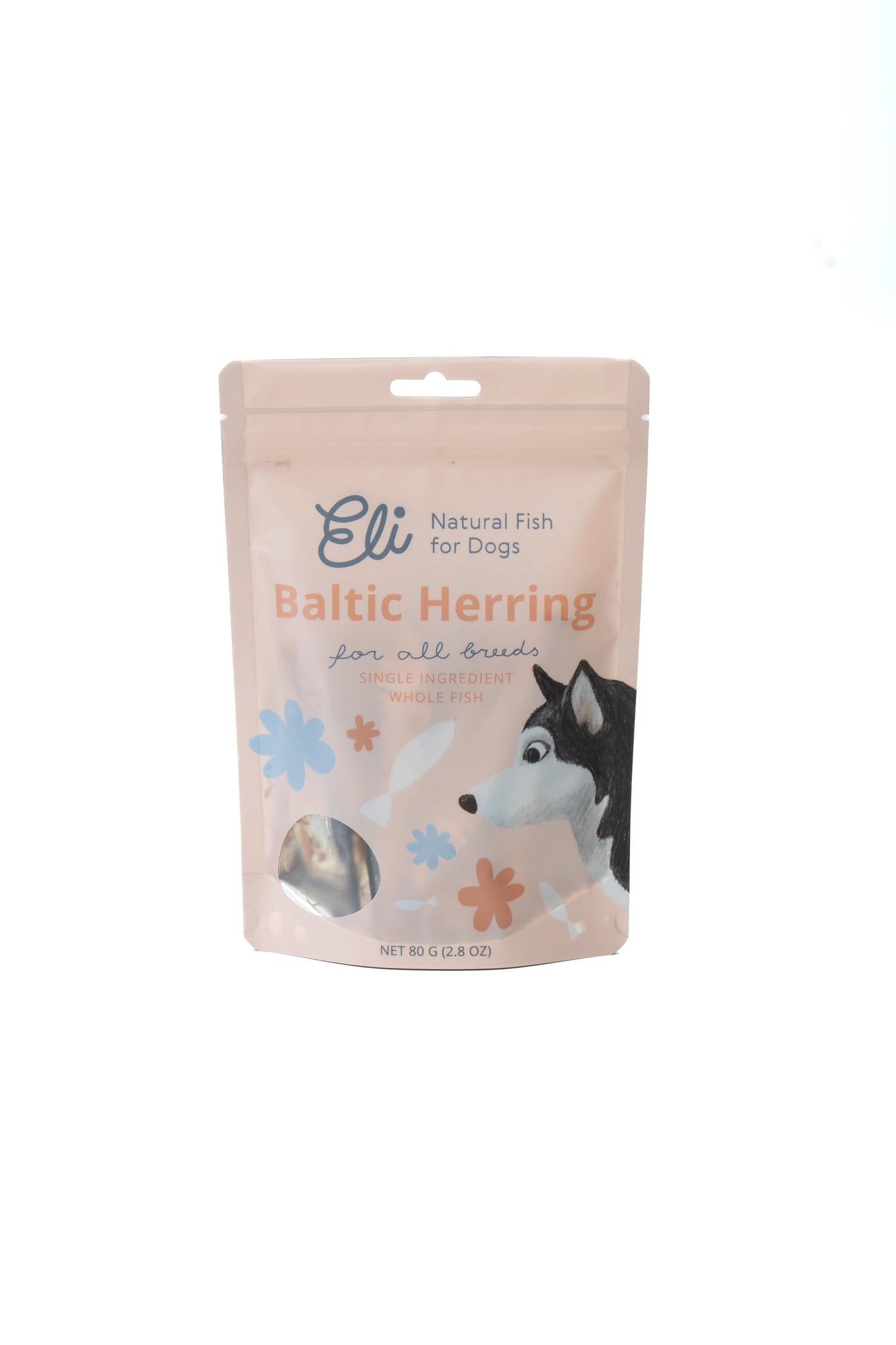 Les Friandises naturelles pour chiens : Harengs de la mer Baltique séchés 80 g