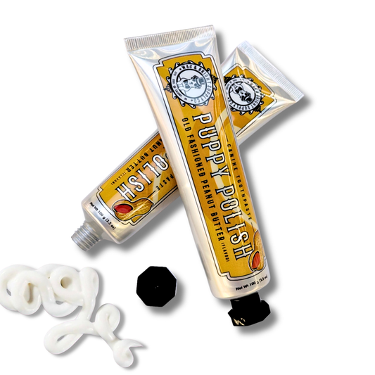 Dentifrice pour chiots - Beurre de cacahuète à l'ancienne