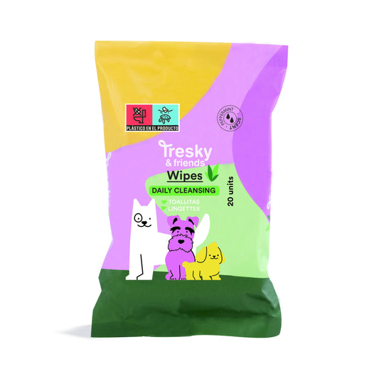 Lingettes nettoyantes quotidiennes