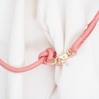 La Laisse Mains Libres - Corde - Baby Pink