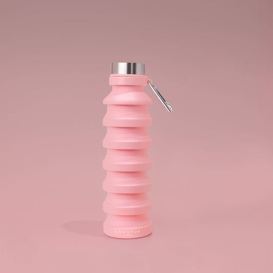 La Bouteille d'eau pliable - Rose