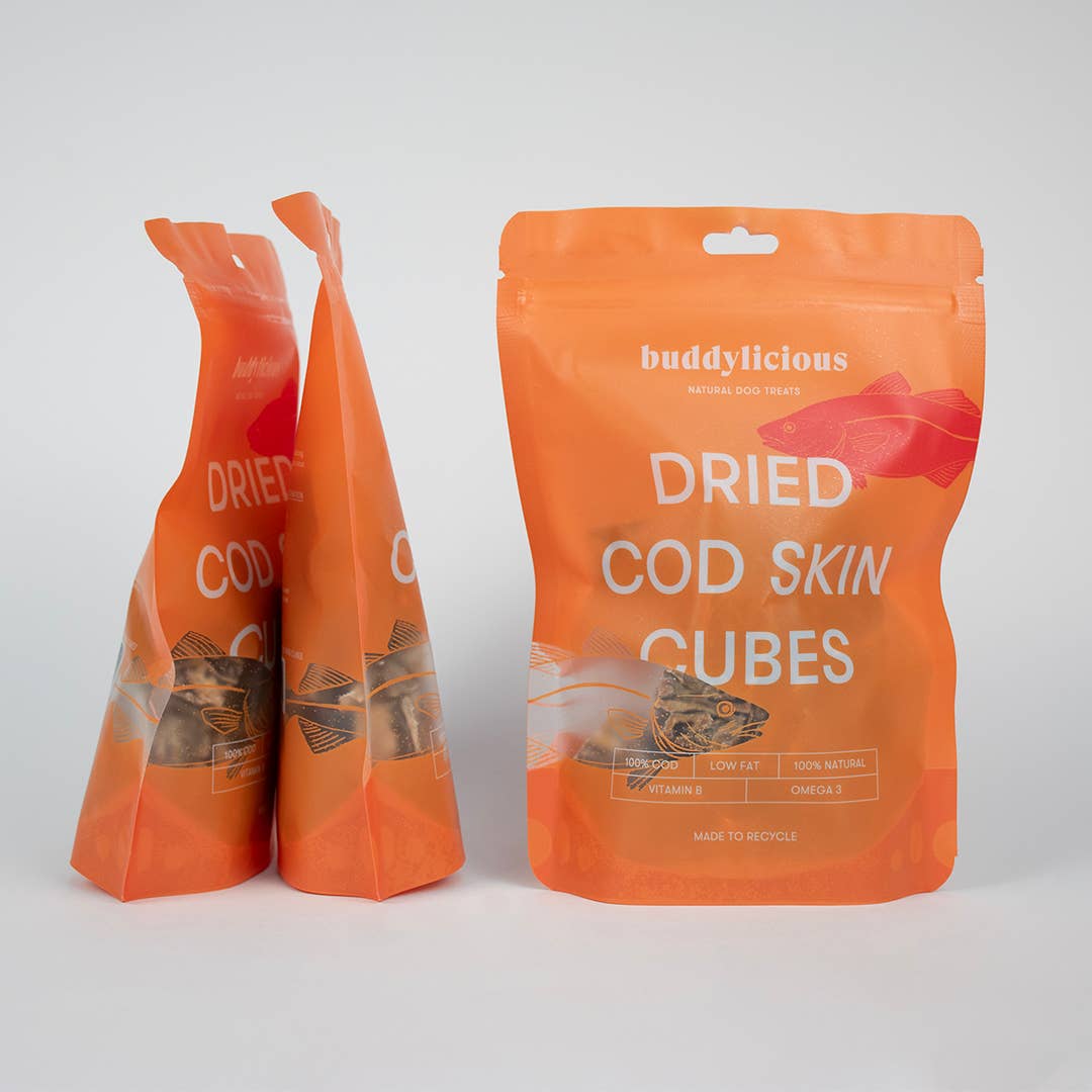 Les Friandises Cubes Morue Séchés - Buddylicious
