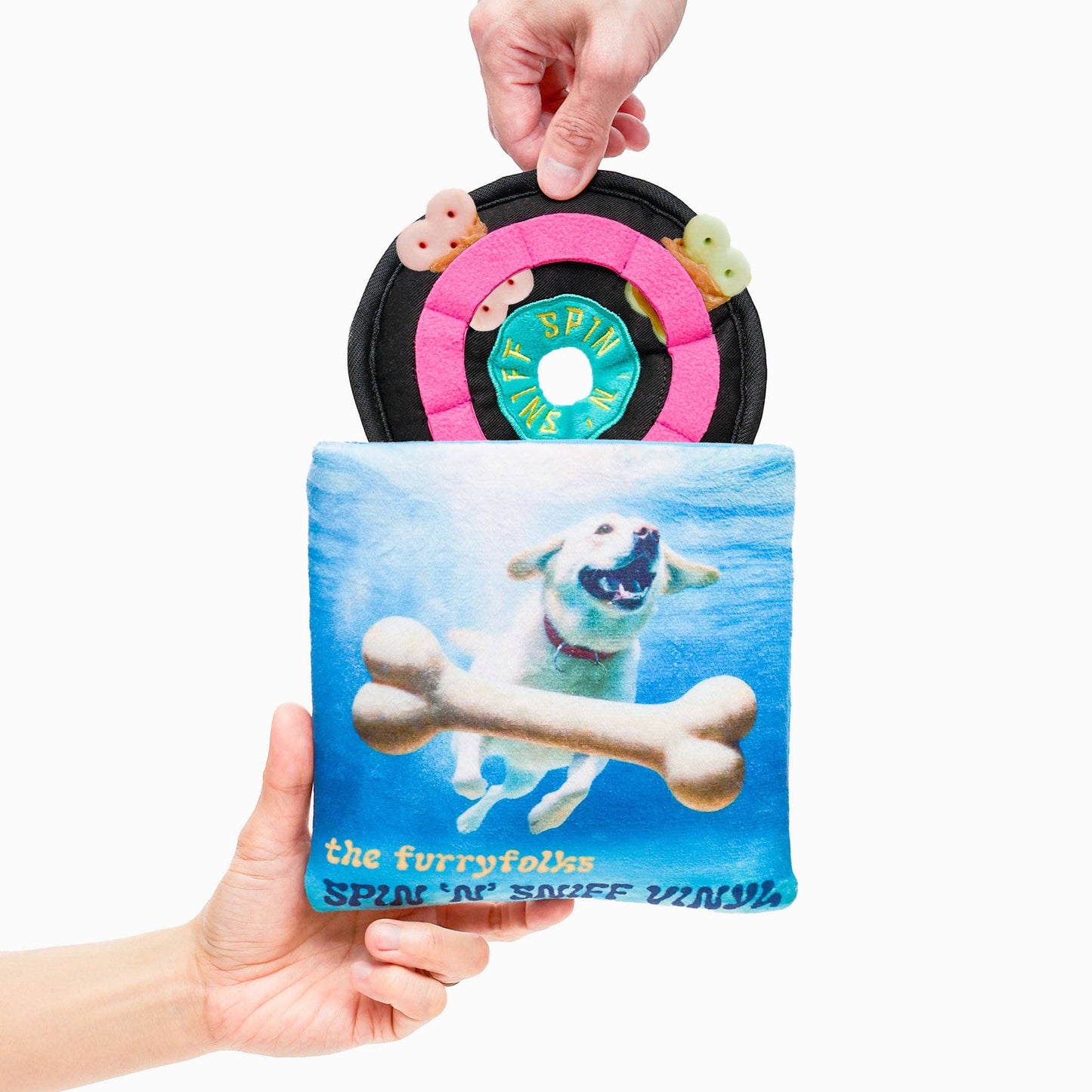 Le Jouet d’odorat en vinyle pour chien