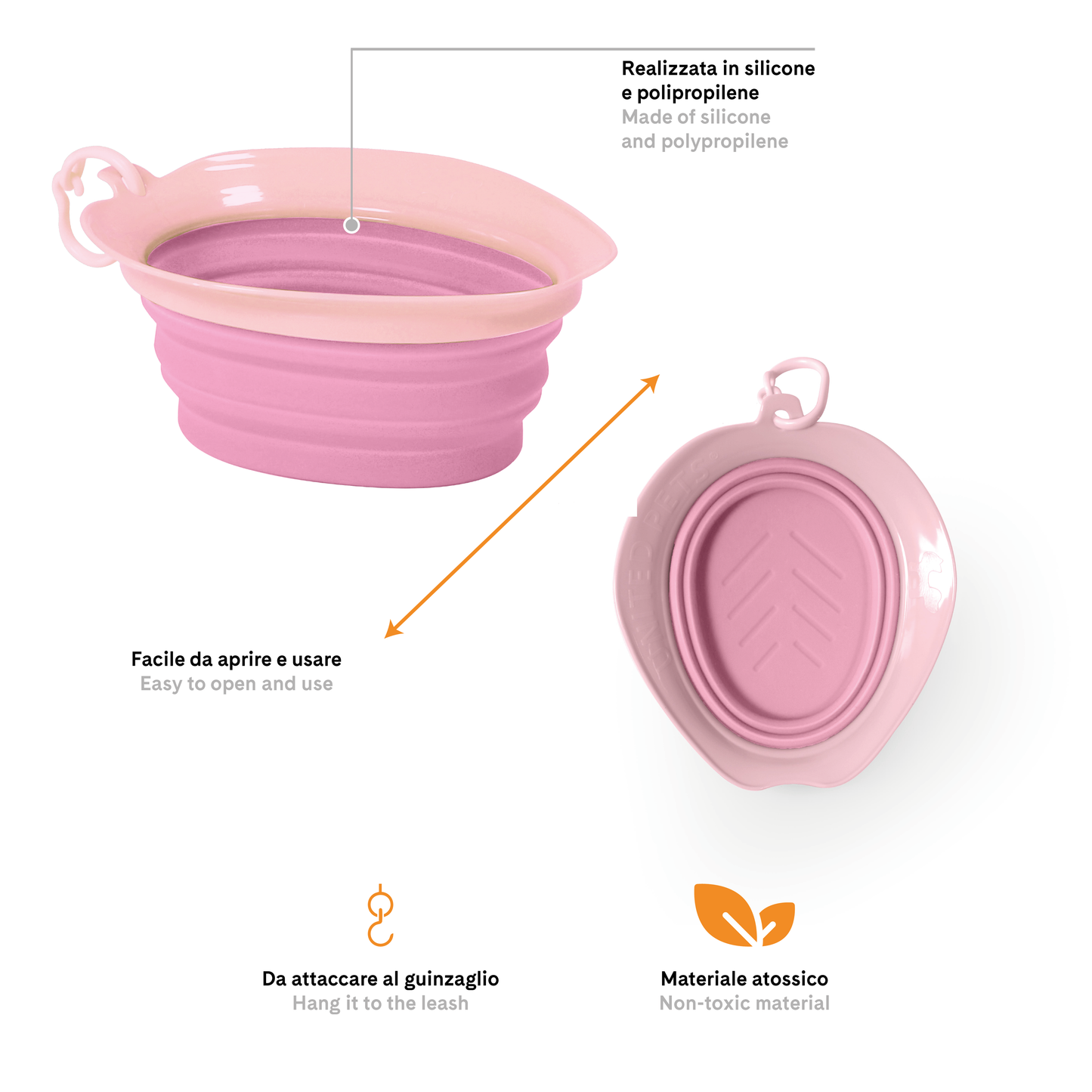 La Gamelle de Transport - Rose