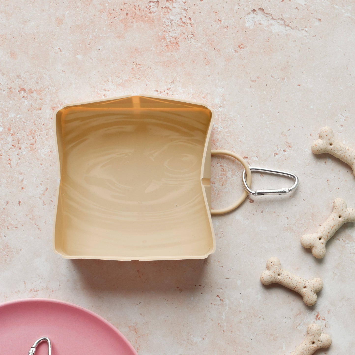Le Bol de voyage pliable - Nude