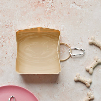 Le Bol de voyage pliable - Nude