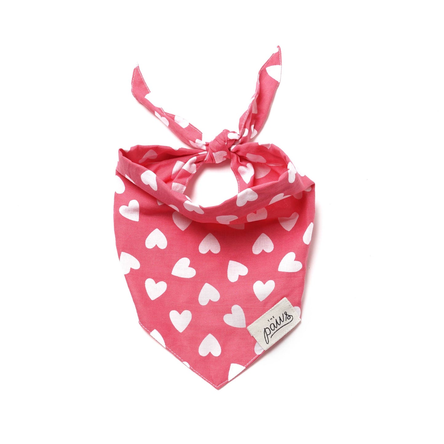 Le Bandana - Rose à coeur