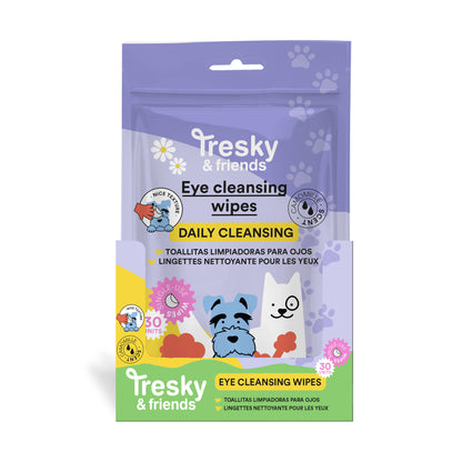 Les lingettes nettoyantes yeux