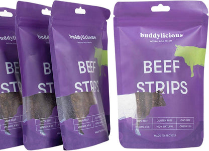 Les Friandises pour chiens en lamelles de bœuf 100 % naturelles