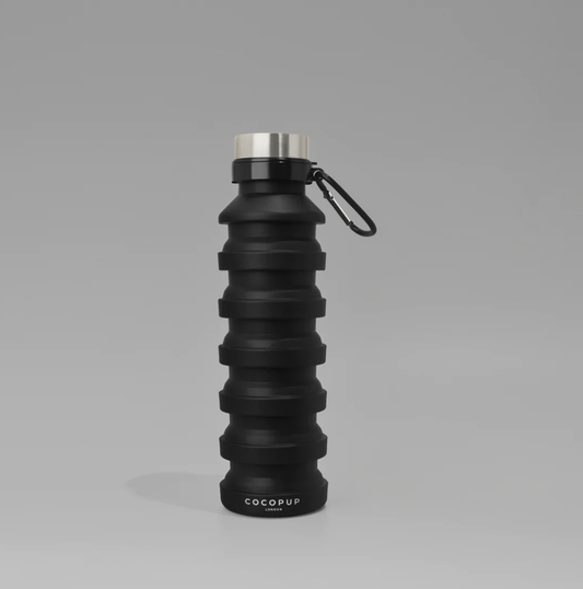 La Bouteille d'eau pliable - noire