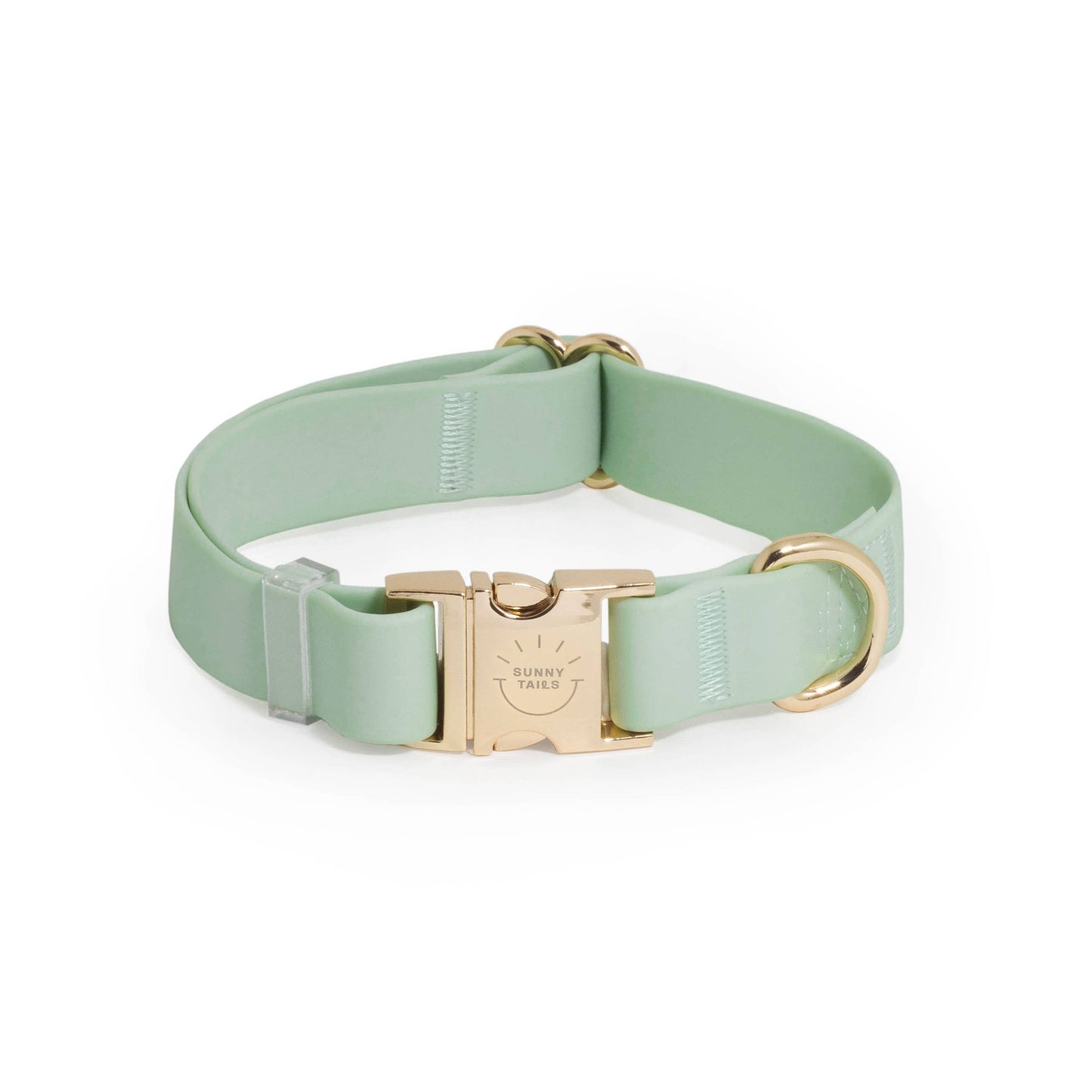 Le Collier imperméable pour chien vert pistache
