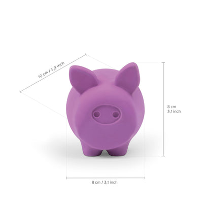 Jouet en latex en forme de cochon pour chiens et chats