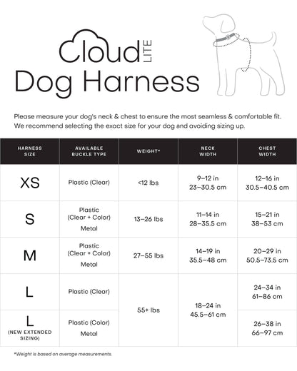 Le Harnais pour chien Pistachio Green Cloud Lite