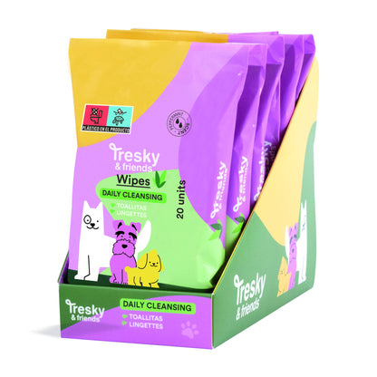 Lingettes nettoyantes quotidiennes