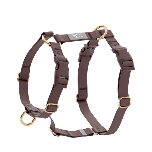 Le Harnais pour chien Espresso Brown Cloud Lite