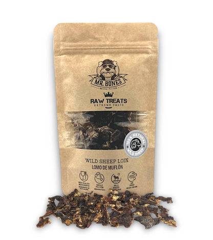 Filet de mouflon Raw Treats - Snack naturel pour chiens et chats