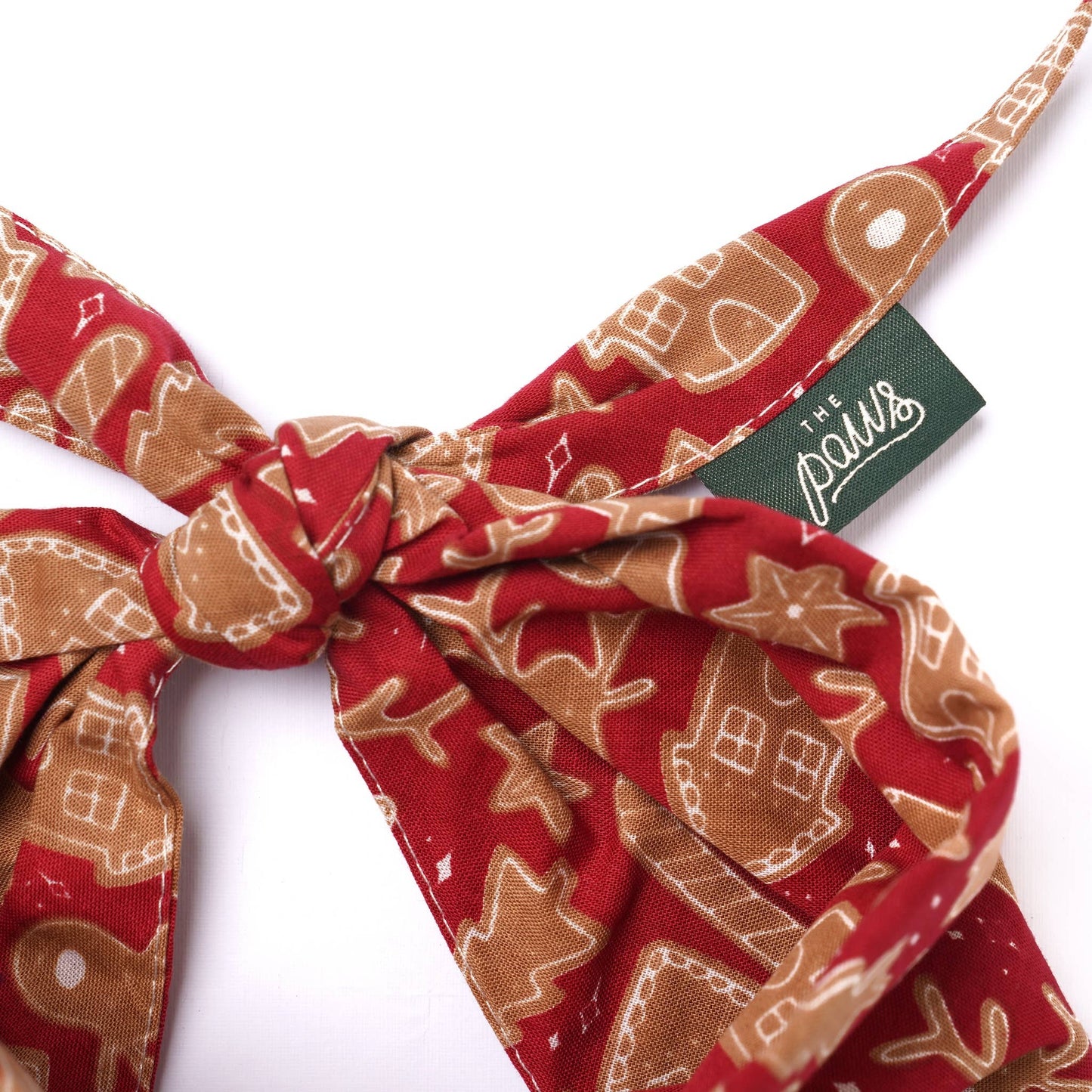 Le Bandana de Noël pour chien "Cookies du Père Noël"