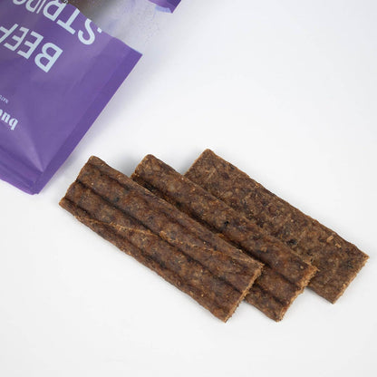 Les Friandises pour chiens en lamelles de bœuf 100 % naturelles