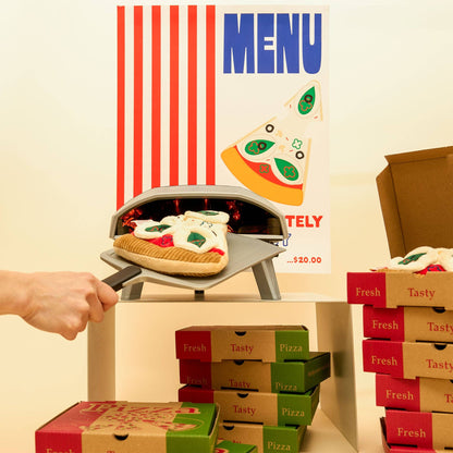 Jouet de pistage pour chien en forme de pizza