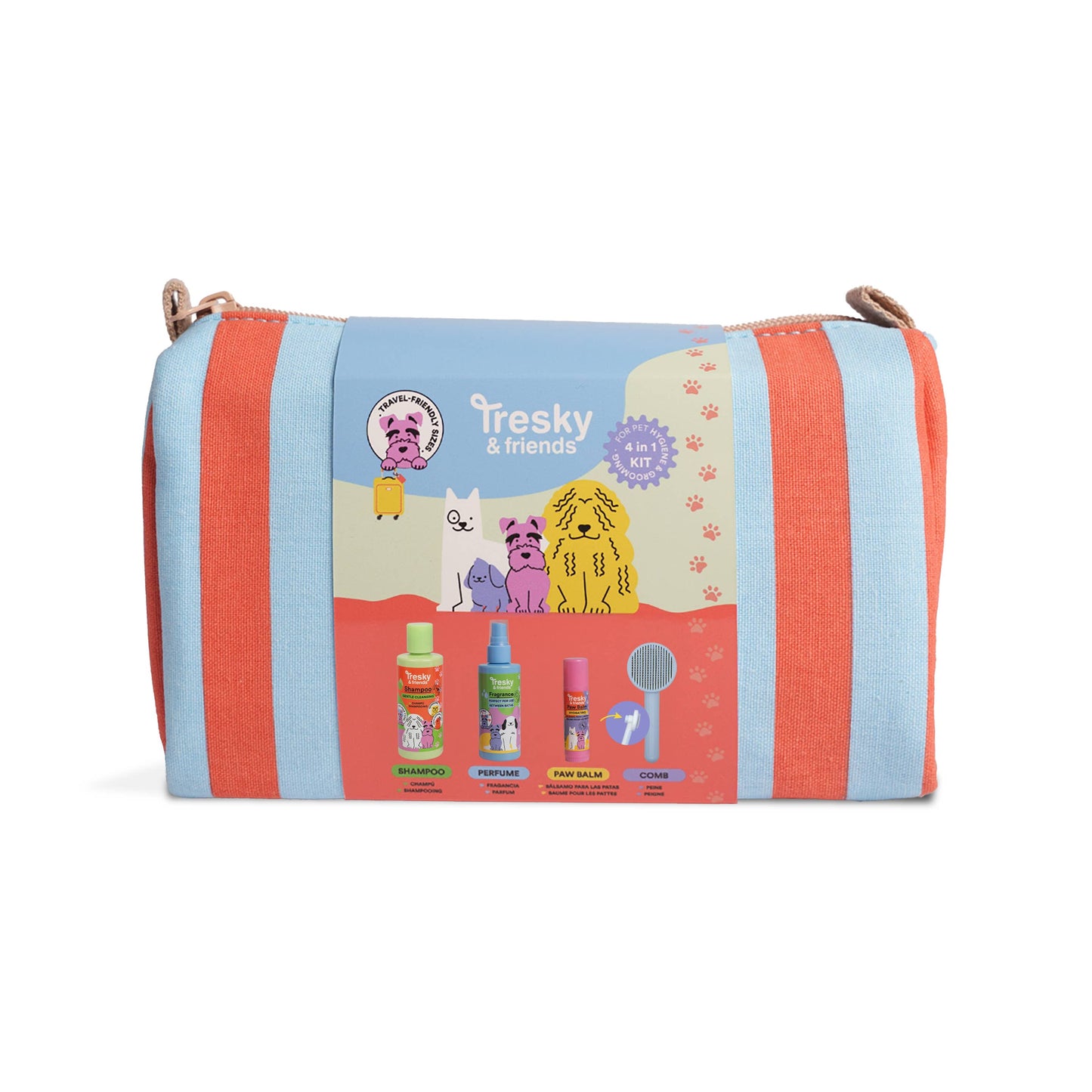 Le kit de voyage Tresky