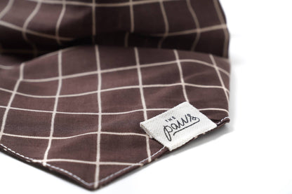 Le Bandana - Quadrillé Marron