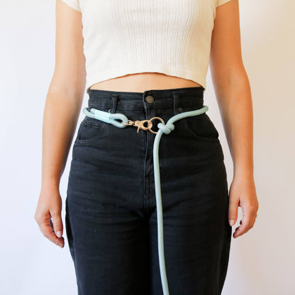 La Laisse Mains Libres - Corde - Baby Blue
