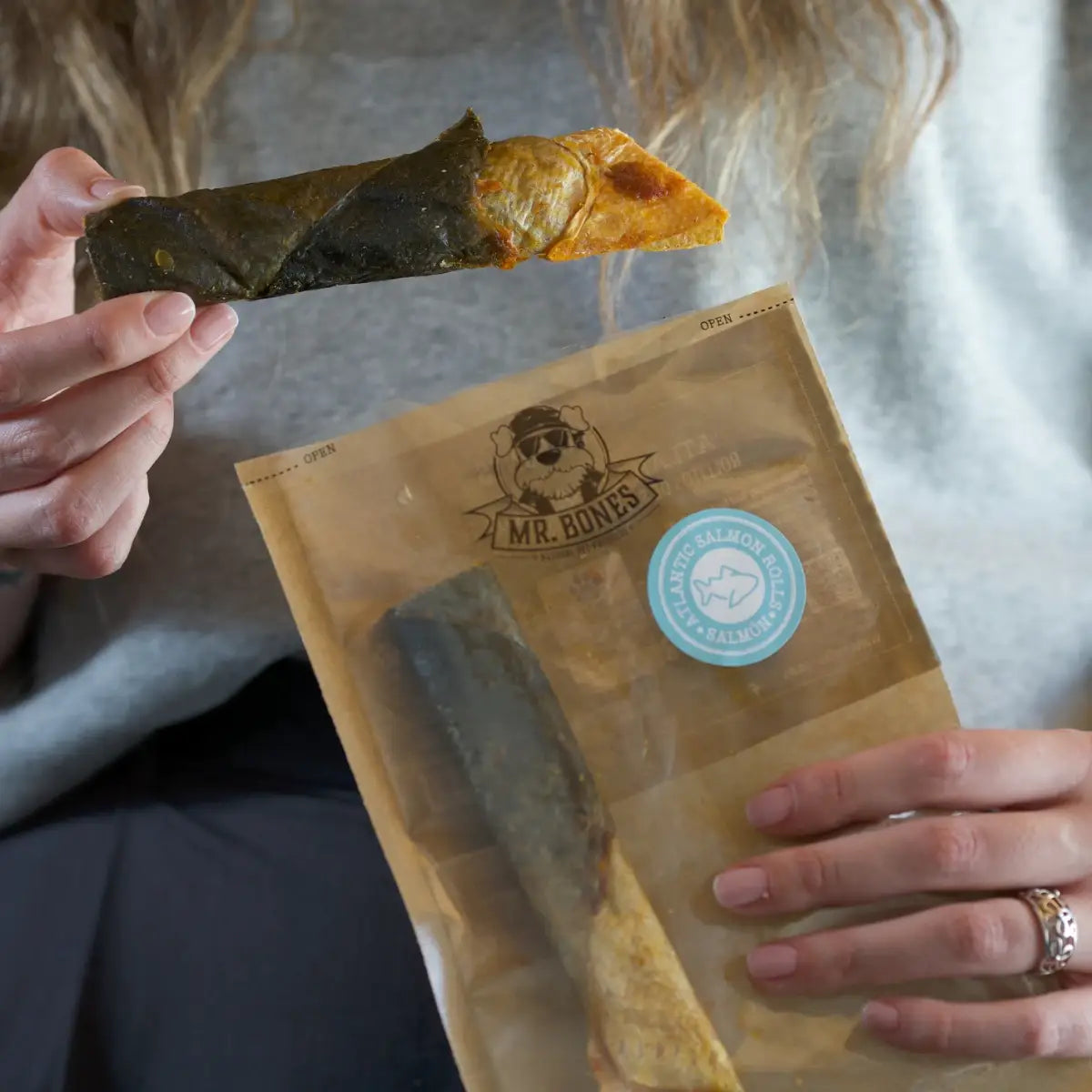 La Mastication Naturelle - Rouleaux de Saumon