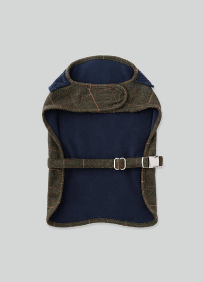La veste en tweed à carreaux vert foncé - Hackett x Hugo Hudson